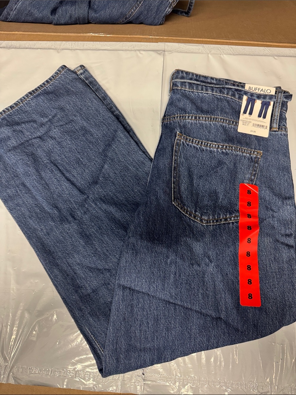 Buffalo David Bitton Blue Flare/Wide Leg Jeans